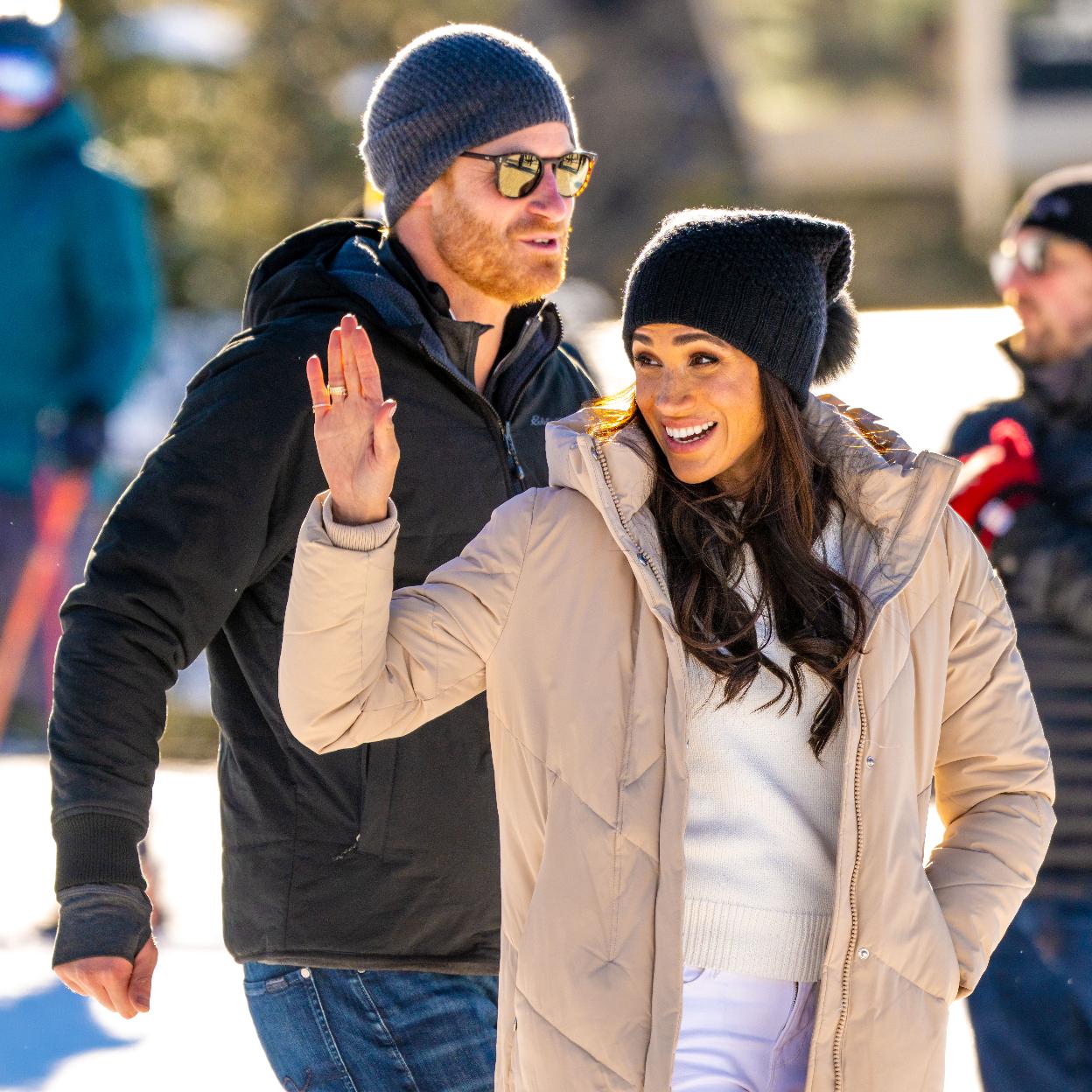 Harry y Meghan, en Canadá, donde han promocionado los Invictus Games. 