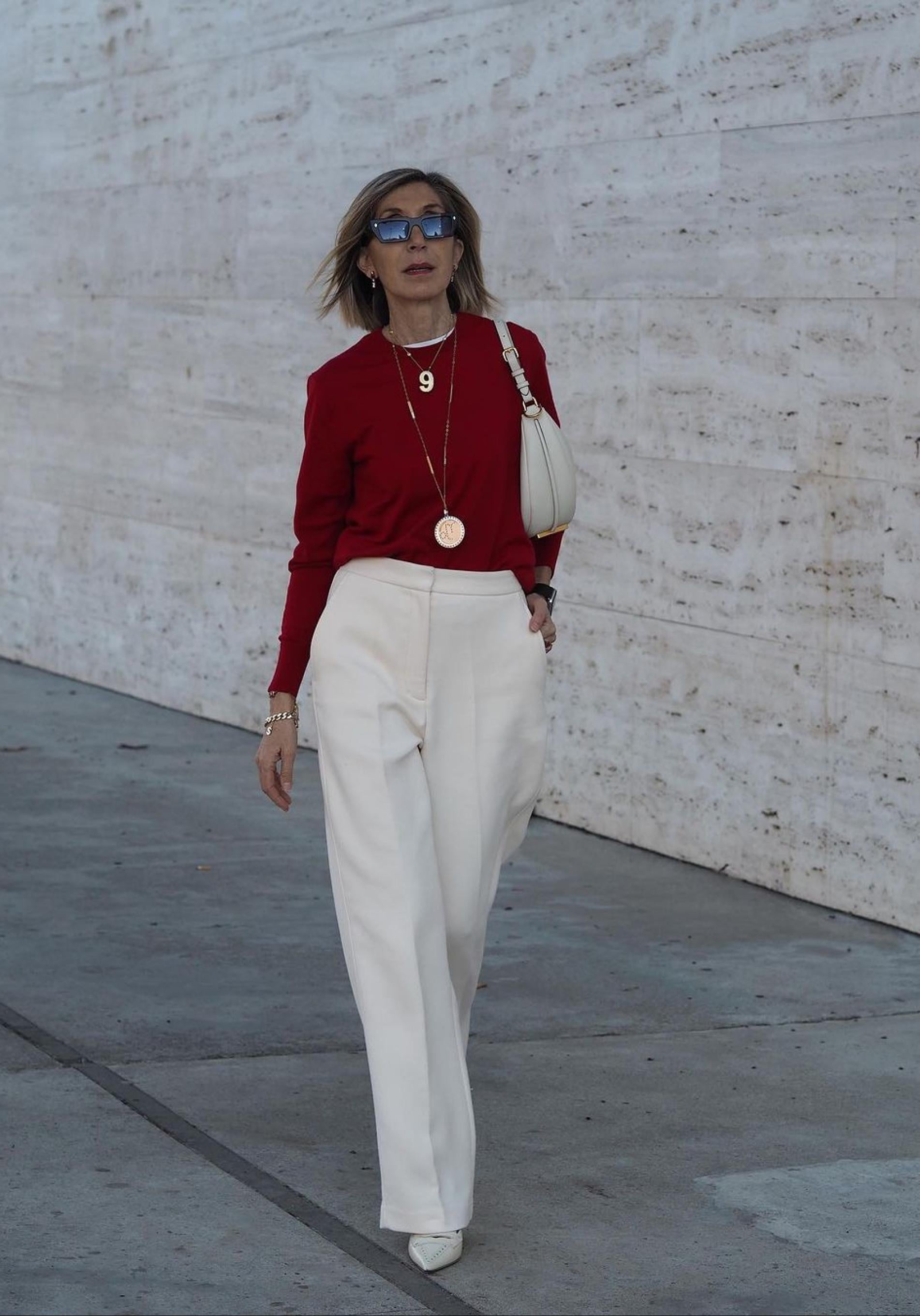 La influencer Susi Rejano con jersey de punto fino.