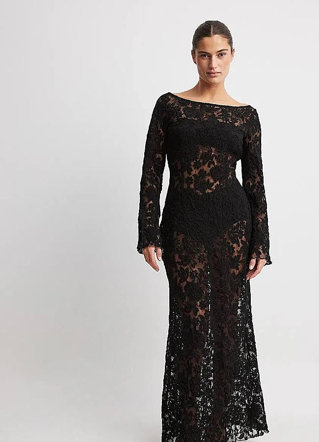 Imagen - Vestido de encaje con corte sirena