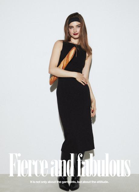 Imagen - Vestido negro de Stradivarius (25,99 euros)