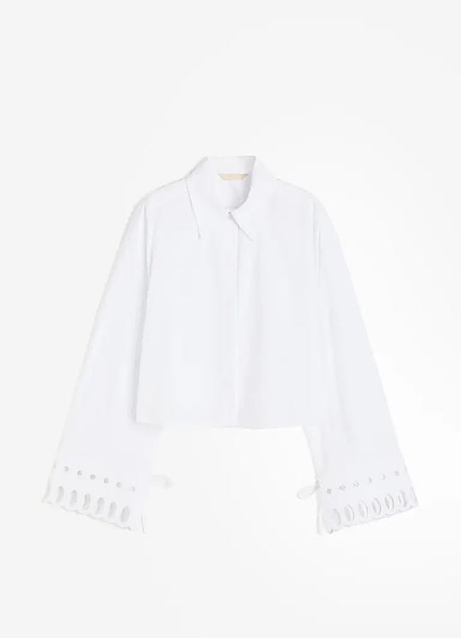 Imagen - Camisa blanca de H&M, 49,99 euros.