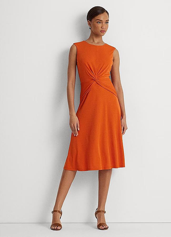 Imagen - Vestido midi con fruncido de Ralph Lauren (99,50 euros).