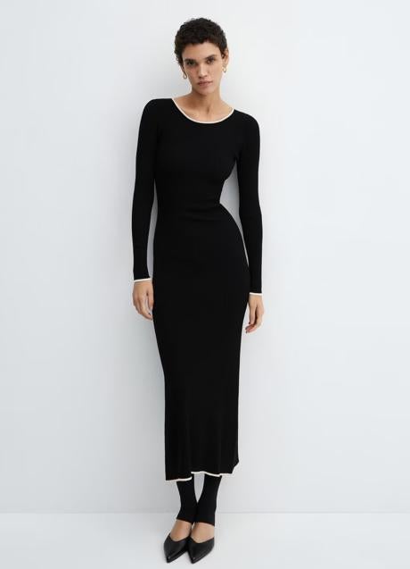 Imagen - Vestido negro de Mango (29,99 euros)
