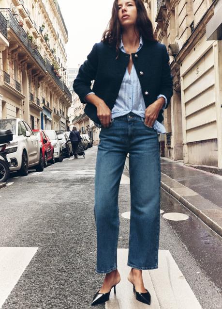 Imagen - Vaqueros de tiro alto de Zara (25,99 euros)