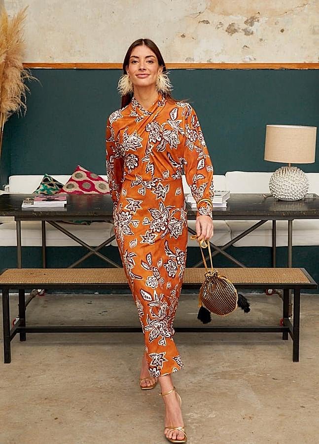 Imagen - El vestido naranja de See Iou (50,95 euros).