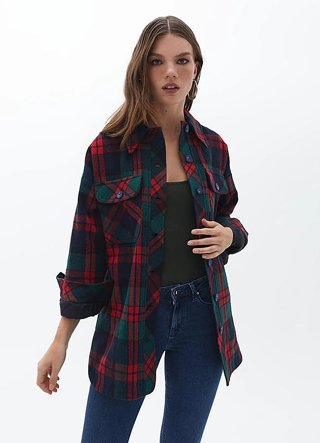 Imagen - Camisa de tartán de OXXO (a la venta en Zalando), 55,99 euros.