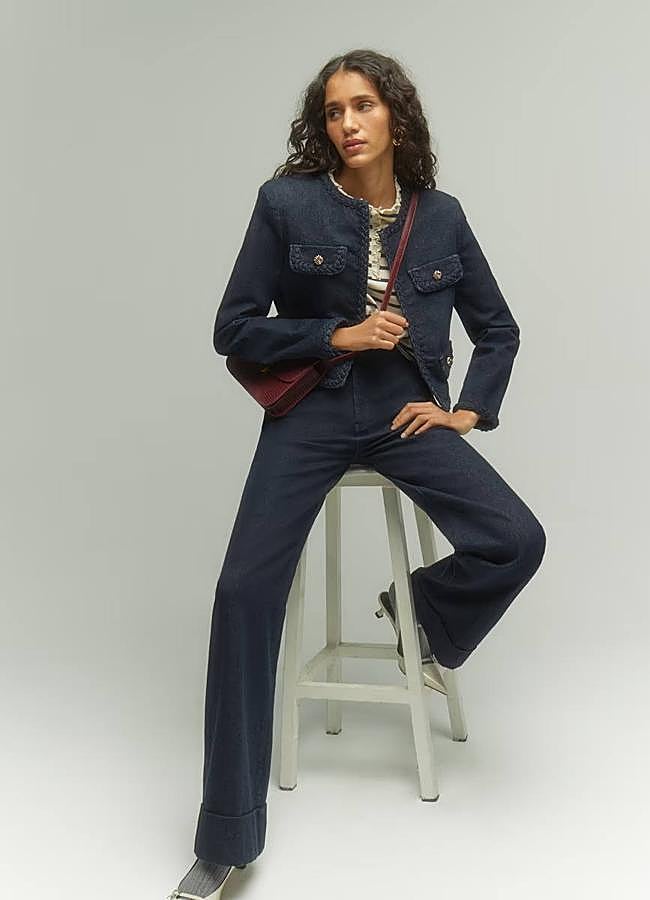 Imagen - Total look denim con chaqueta y pantalón