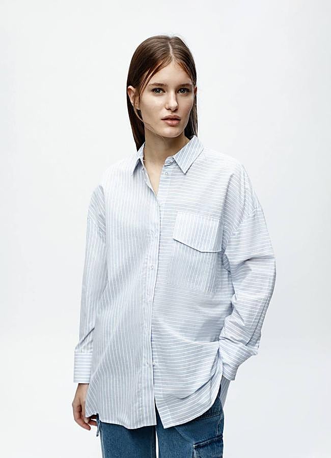 Imagen - Camisa con estampado de rayas