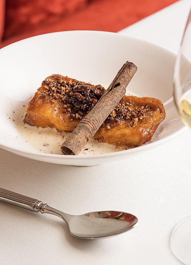 Imagen - La torrija cantonesa de China Crown, una fusión de oriente y occidente que hay que probar. /DR