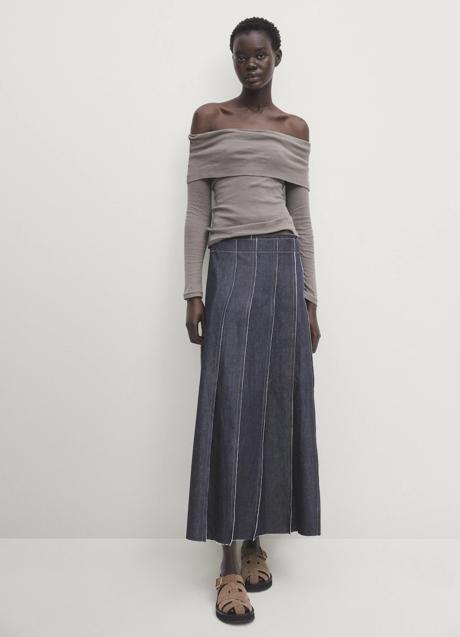 Imagen - Falda vaquera de Massimo Dutti (69,95 euros euros)