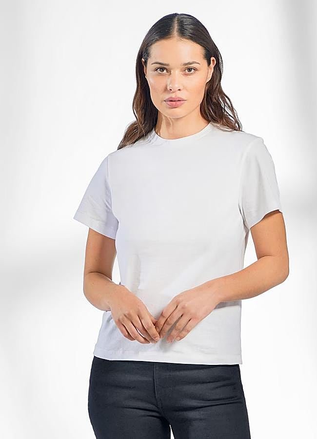 Imagen - Camiseta básica de manga corta de Bread & Boxers. Foto: El Corte Inglés.