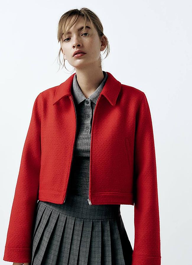 Imagen - Chaqueta color rojo