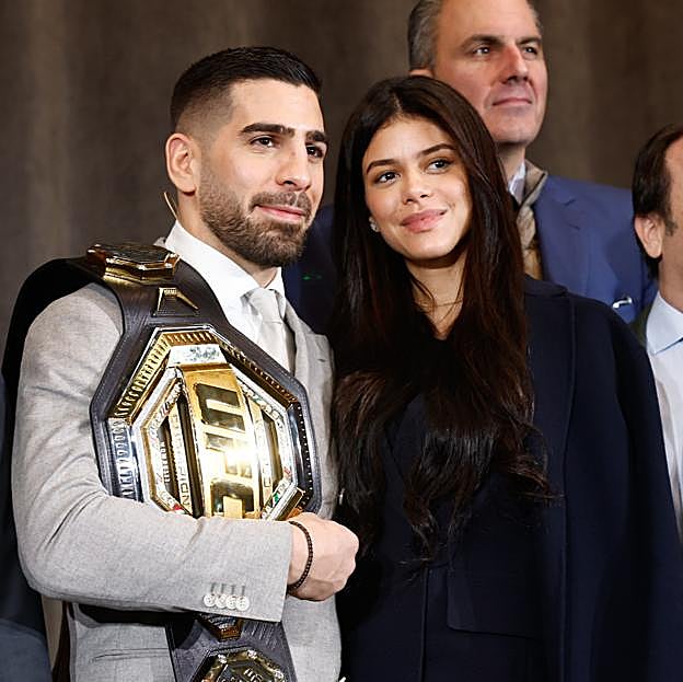 Ilia Topuria y su pareja Giorgina Uzcategui Badell