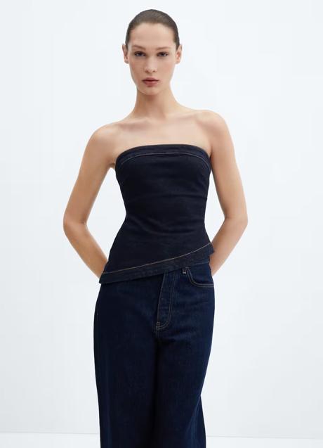 Imagen - Top vaquero de Mango (25,99 euros)