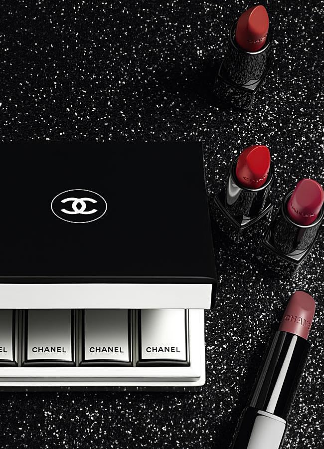 Imagen - El exclusivo cofre de cuatro tonos ROUGE ALLURE VELVET Nuit Blanche de Chanel.