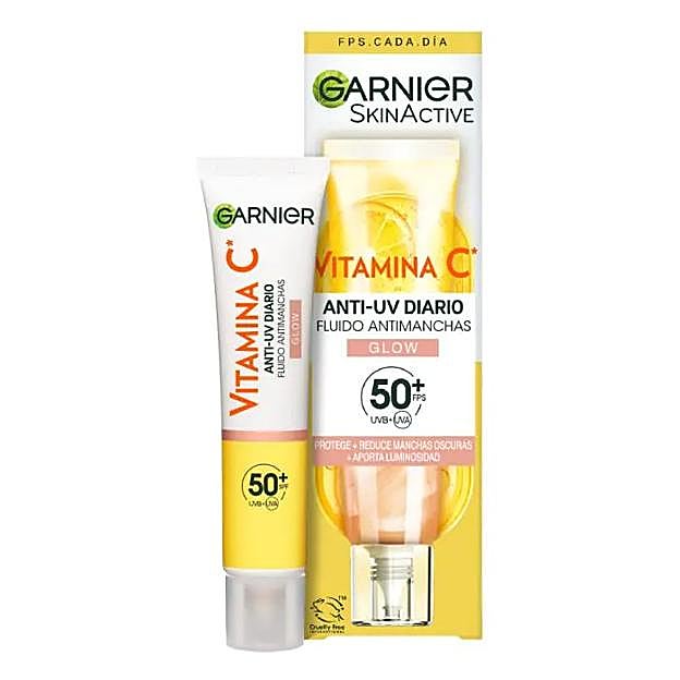 El Fluido Antimanchas Anti-UV Diario de Garnier