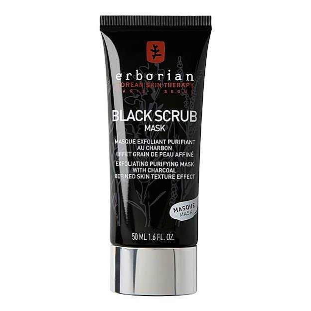 Black Scrub Mask de Erborian. Precio: 32,99 euros