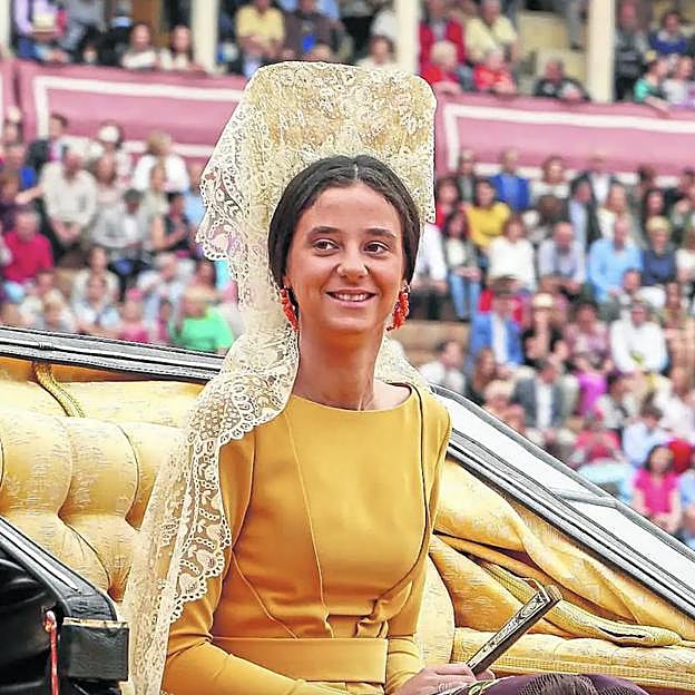 Victoria Federica, en su debut ante las cámaras en 2019, con sus facciones Borbón intactas. 