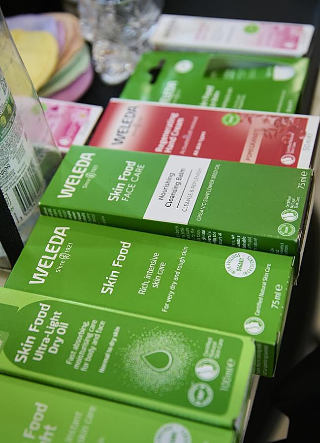 Imagen - Productos de Weleda en el backstage de la Fashion Week de Milán. Foto: Launchmetrics spotlight