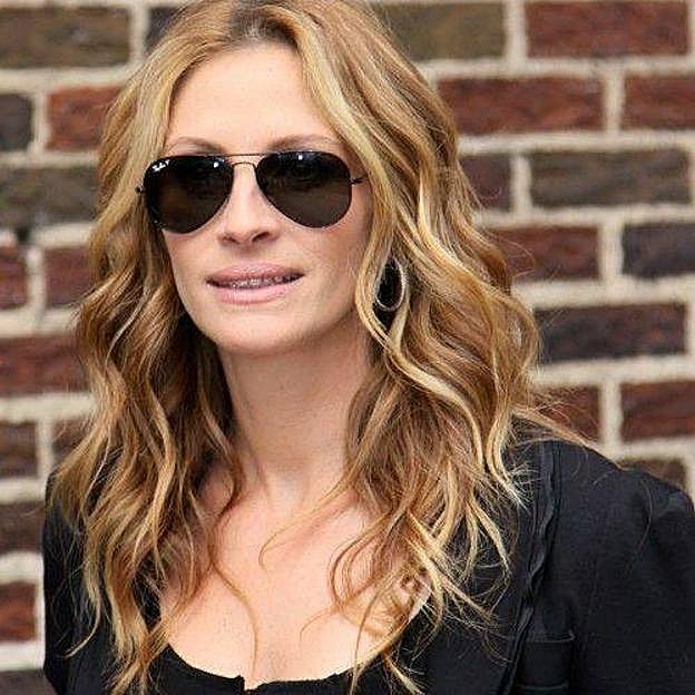 Julia Roberts con melena a capas desfiladas tendencia para 2024