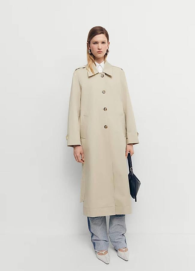 Imagen - Trench oversize de algodón