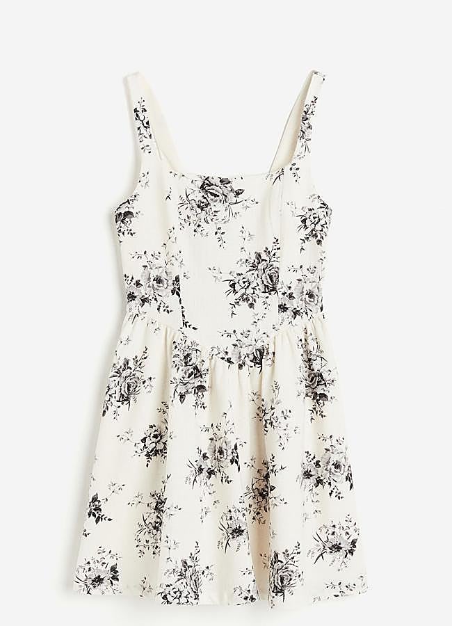 Imagen - Vestido estampado con falda con volumen