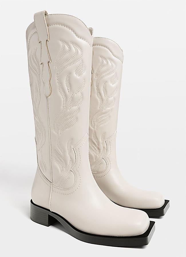 Imagen - Botas cowboy blancas