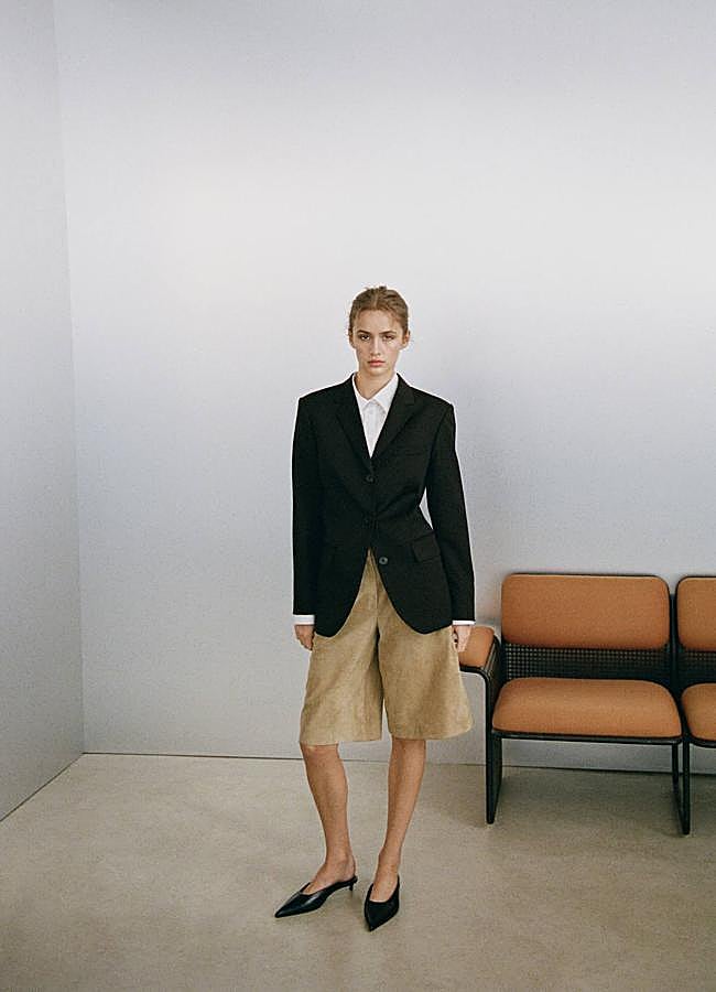 Imagen - Bermudas en tejido de ante