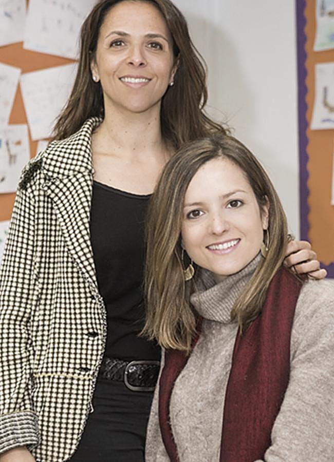 Imagen - Las hermanas Paola y María Recio Zapata. / Dallington School