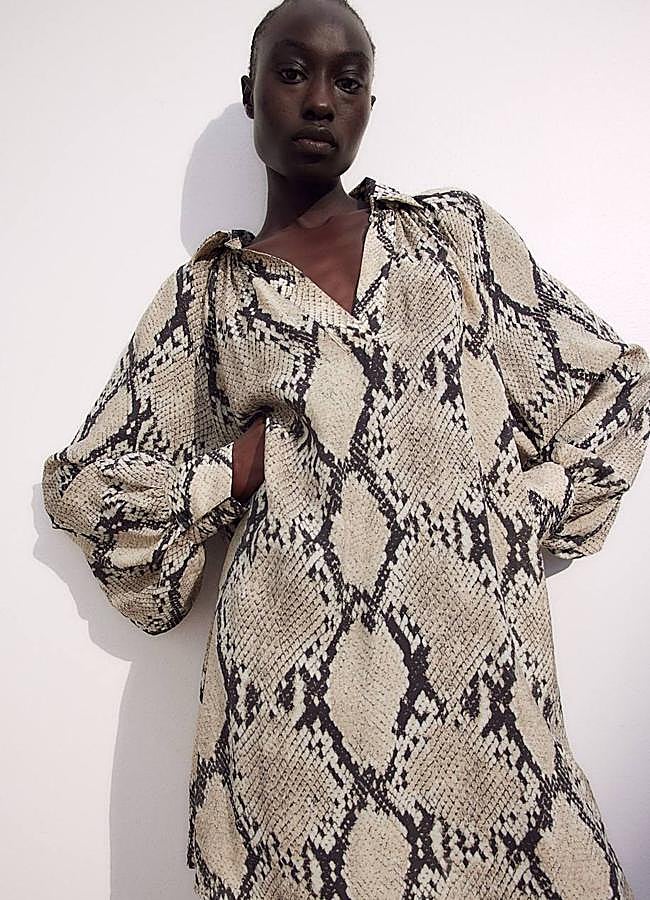 Imagen - Vestido animal print tipo túnica