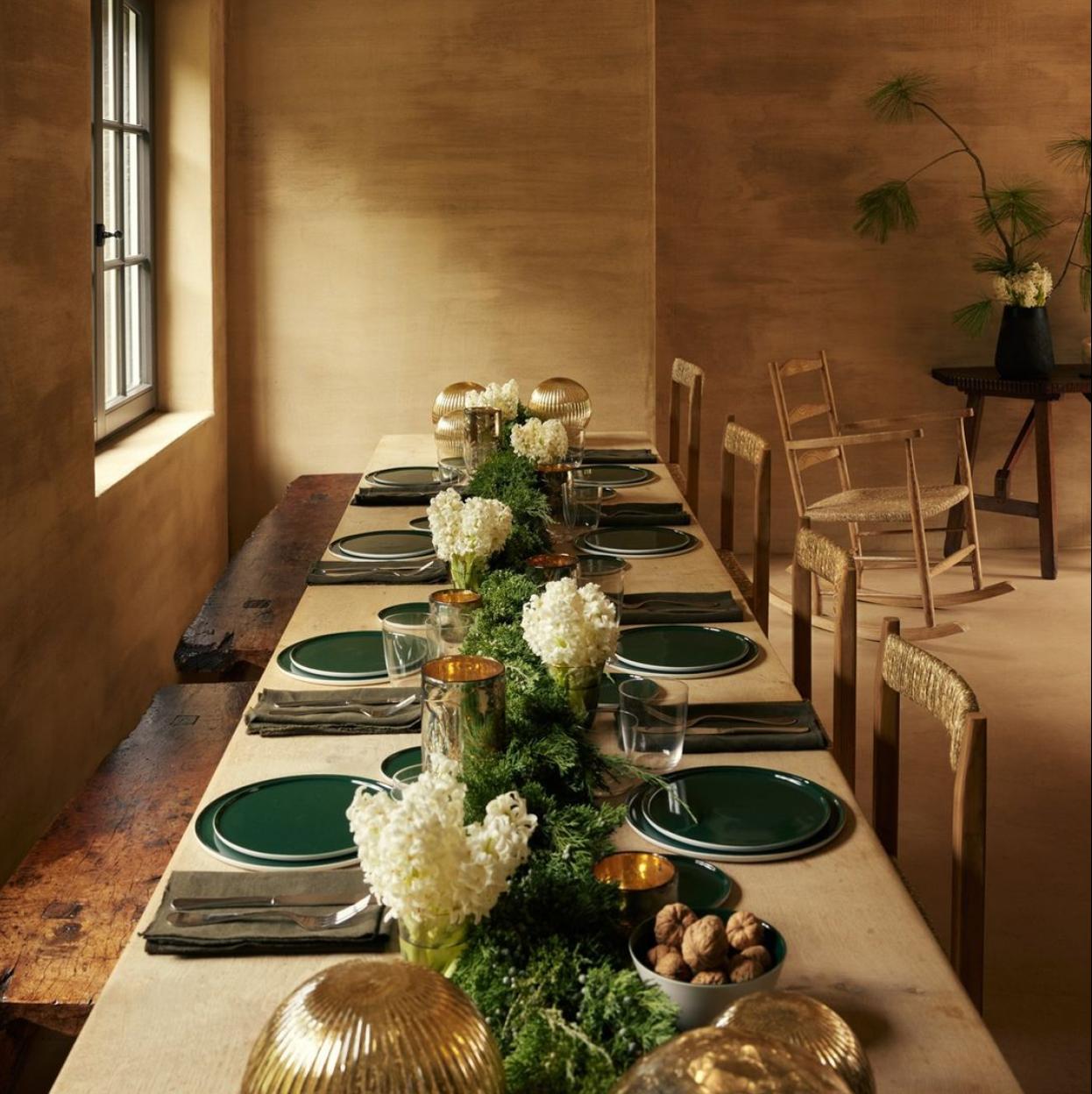 Decoración para una mesa de primavera