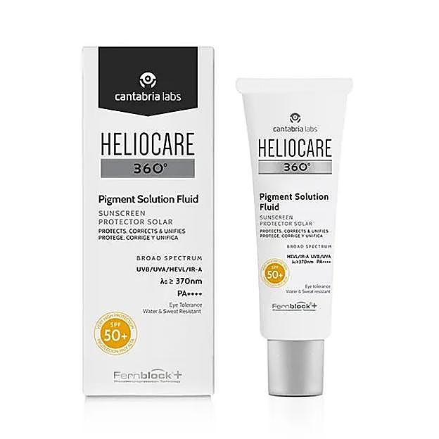 360º Pigment Solution Fluid Spf50 de Heliocare.