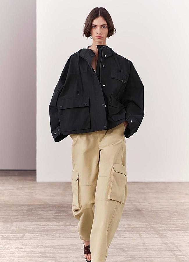 Imagen - Chaqueta estilo capa estilo utility