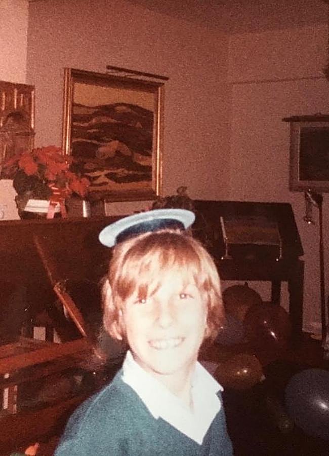 Imagen - Almeida en una imagen de su infancia publicada en sus redes sociales. / INSTAGRAM