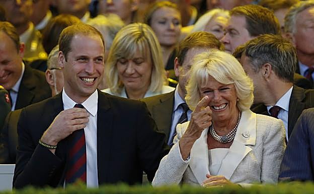 La reina Camilla y el príncipe Guillermo han tenido sus altibajos en el pasado. 