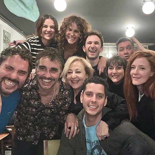 Los actores de la serie 'Aida', reunidos años después de terminar la mítica serie. 