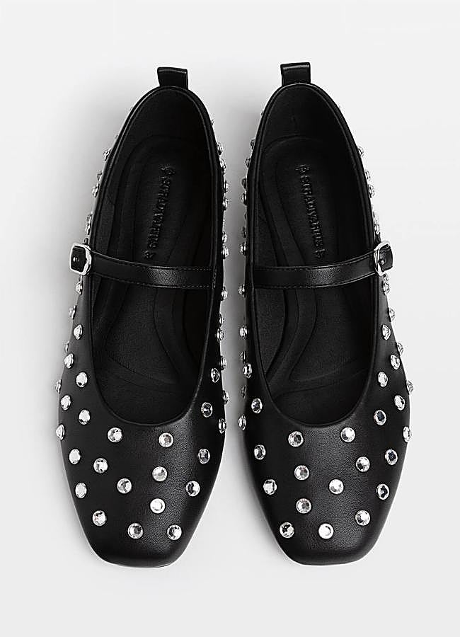 Imagen - Mary jane con detalles de strass