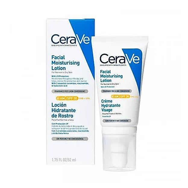 Crema Hidratante Facial SPF 30 de Cerave