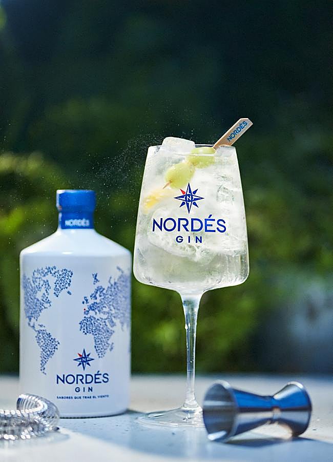 Imagen - El Nordesiño, uno de los cócteles que aprendemos a elaborar en el taller de la Terraza Nordés. /DR