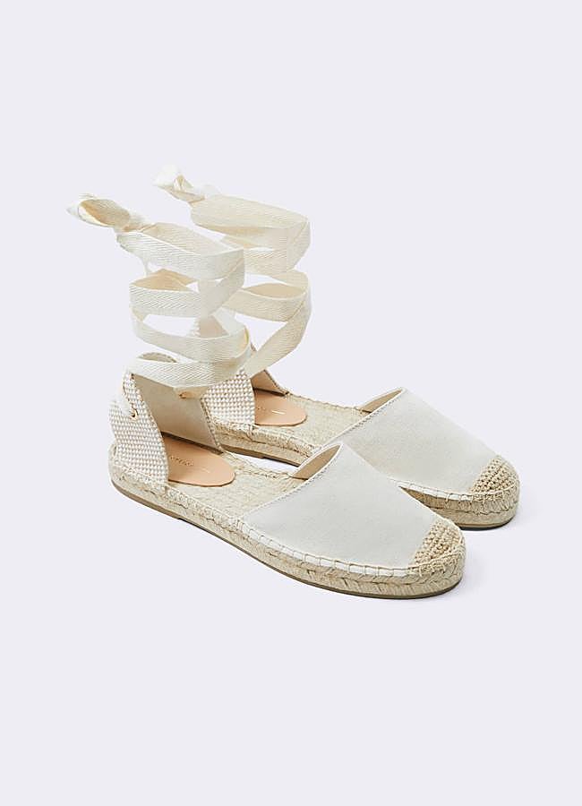 Imagen - Alpargatas planas con cintas