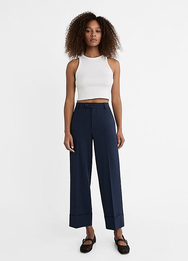 Imagen - Pantalones con vuelta tipo culotte