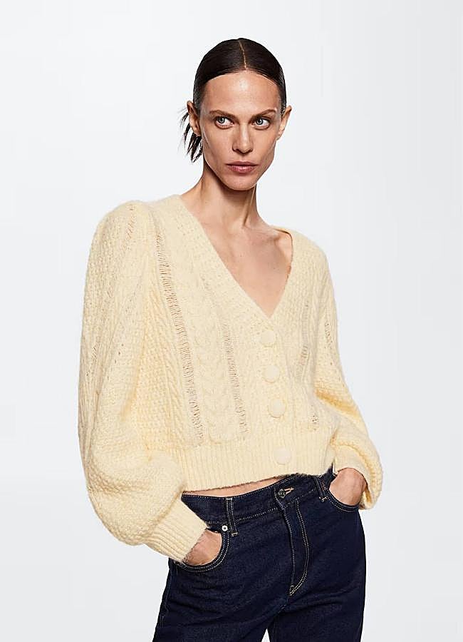 Imagen - Cárdigan romántico trenzado