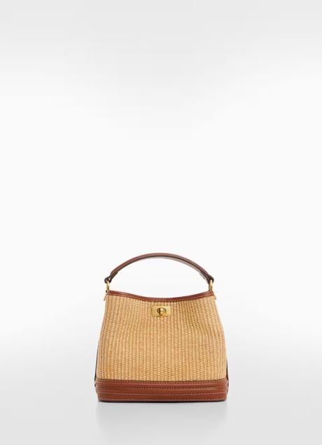 Imagen - Bolso de rafia de Mango (29,99 euros)