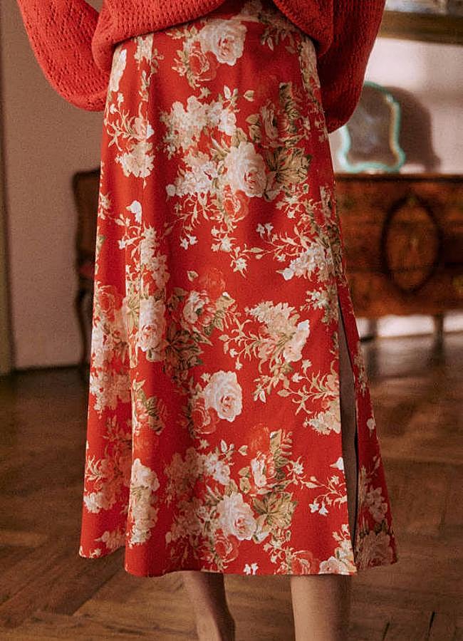 Imagen - Falda estampada de flores