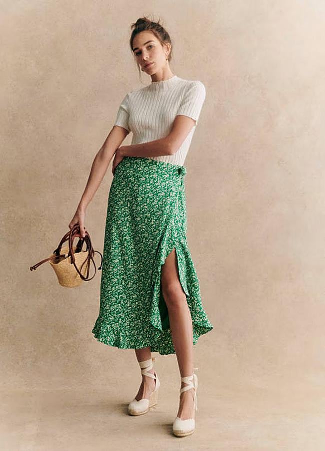 Imagen - Falda estampada pareo