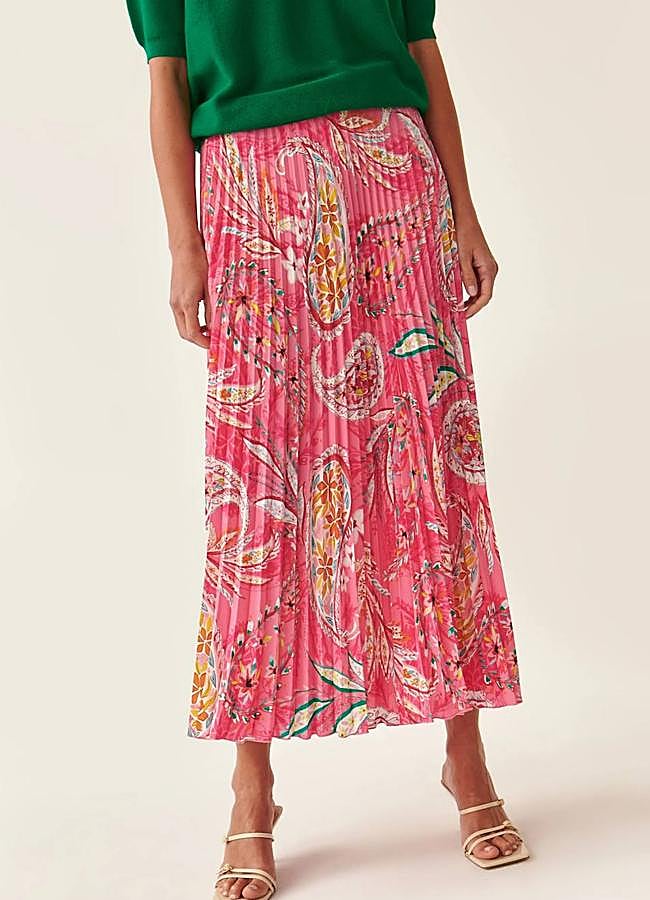 Imagen - Falda con estampado paisley