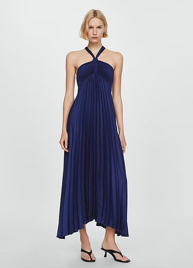 Imagen - Vestido plisado de Mango, 89,99 euros.