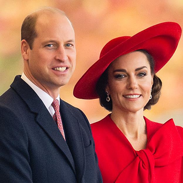 Los príncipes de Gales, Guillermo y Kate, en una foto reciente. 