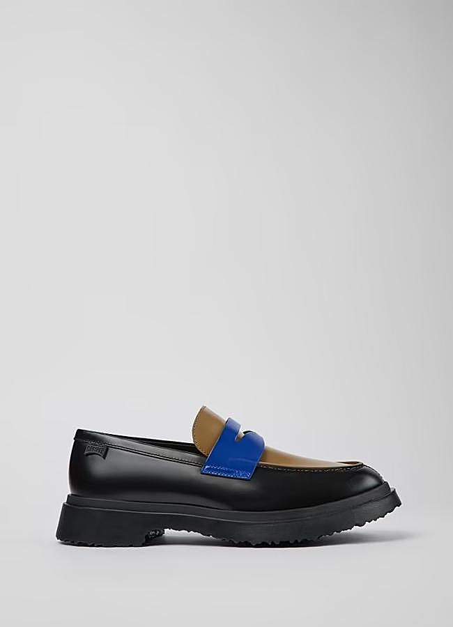Imagen - Mocasín de piel multicolor de Camper, 170 euros.