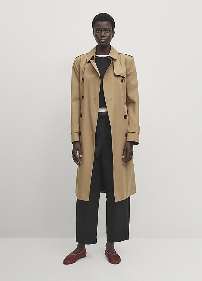 Imagen - Gabardina marrón de Massimo Dutti, 169 euros.